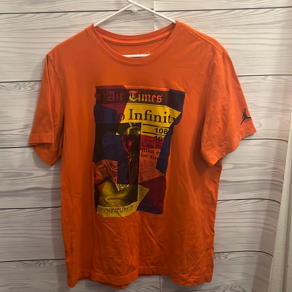 Orange Jordan T-Shirt